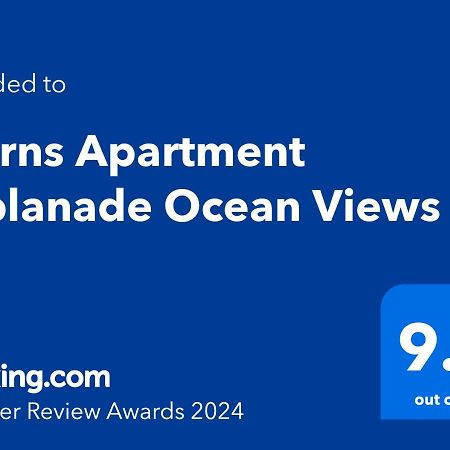 Cairns Apartment Esplanade Ocean Views Exterior photo